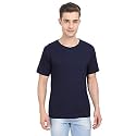FLEXIMAA Men39s Cotton Round Neck Plain Half