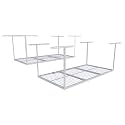 FLEXIMOUNTS 3x6 Overhead Garage Ceiling Storage Rack, 2 Pack, White