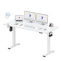 FLEXISPOT 71x32 Inch Electric Standing Desk, White