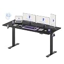 FLEXISPOT 79x32 Inch Electric Standing Desk, Black