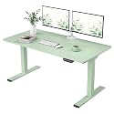 FLEXISPOT E6 MAX Mint Green Dual Motor 3-Stage Electric Standing Desk
