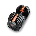 Flexnest Adjustable Dumbbells, Designed-in-Germany, Easy Weight Adjustment, For Home Workout, Gym Exercise Set For Men &amp; Women (Black, 24Kgs, Set of 1)