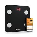 Flexnest Flexscale | Smart Bluetooth Body Fat Weighing Scale Weight Machine Analyzer with 100% Secure Indian App, Measures BMI, Body Fat, Protein with 13+ Parameters (Flexscale 2.0)