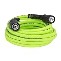 Flexzilla Pressure Washer Replacement Hose, 1/4 in. x 25 ft., 3600 PSI, M22 Fittings, No-Kink, Lightweight, ZillaGreen