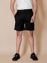 Flicfol Self Design Men Black Casual Shorts