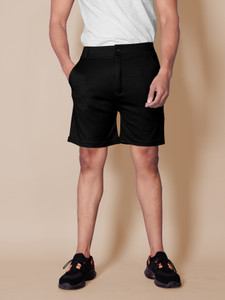 flicfol self design men multicolor casual shorts