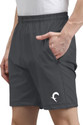 Flicfol Solid Men Dark Grey Sports Shorts