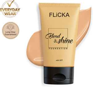 Flicka Blend Shine Liquid Foundation For