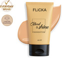 Flicka Blend Shine Liquid Foundation For