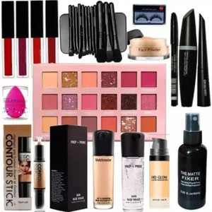 flimora professional waterproof makeup kit for all skin type matte finish beauty kit