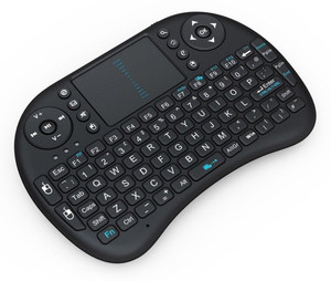 flipco wireless touchpad keyboard with 360 degree flip usb drive port rechargeable keyboard tray