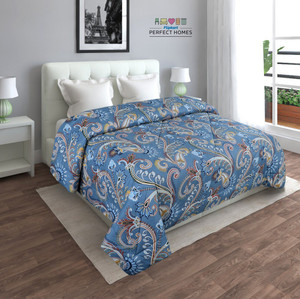 flipkart perfect homes 3d printed double comforter for  ac room