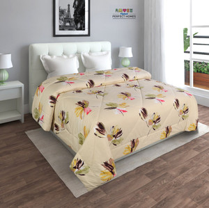 flipkart perfect homes 3d printed double comforter for  ac room