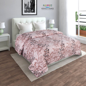 flipkart perfect homes 3d printed double comforter for  ac room