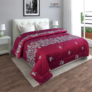 flipkart perfect homes 3d printed double comforter for  ac room
