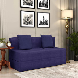 flipkart perfect homes 4x6 - feet lightweight sofa cum bed 2 seater single foam fold out sofa cum bed