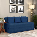 Flipkart Perfect Homes 5X6 - Feet Lightweight Sofa Cum Bed 3 Seater Double Foam Fold Out Sofa Cum Bed