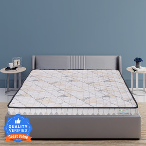 flipkart perfect homes bliss white 4 inch king pu foam mattress l x w 78 inch x 72 inch