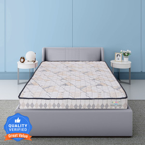 flipkart perfect homes white 4 inch single pu foam mattress