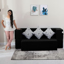 Flipkart Perfect Homes Cambridge 72x20x33 3 Seater Double Foam Fold Out Sofa Cum Bed