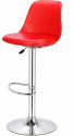 Flipkart Perfect Homes ELI Adjustable Bar Stool with Back Support | Hydraulic Bar Chair Metal Bar Stool