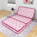 Flipkart Perfect Homes Ever Three Folding/Travel Mattress 4 inch Single High Density (HD) Foam Mattress