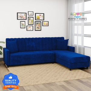 flipkart perfect homes freya rhs fabric 6 seater  sofa