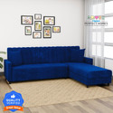 Flipkart Perfect Homes Freya RHS Fabric 6 Seater  Sofa