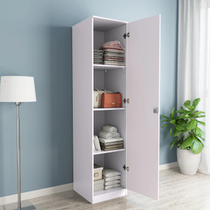 flipkart perfect homes jules engineered wood 1 door wardrobe