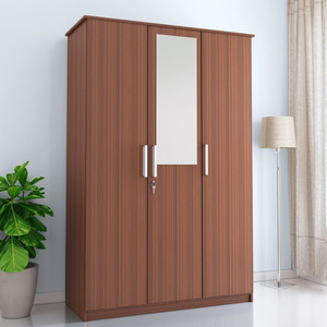 flipkart perfect homes julian engineered wood 3 door wardrobe
