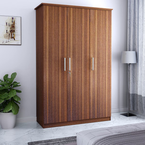 flipkart perfect homes julian engineered wood 3 door wardrobe