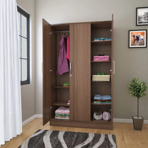 flipkart perfect homes julian engineered wood 3 door wardrobe
