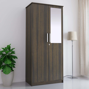 flipkart perfect homes julian engineered wood 2 door wardrobe