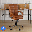 Flipkart Perfect Homes LEO Tan Color Leatherette