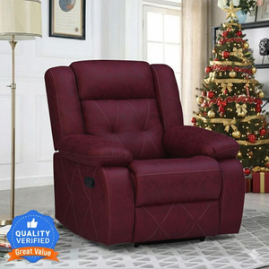 flipkart perfect homes lucia leatherette manual recliner