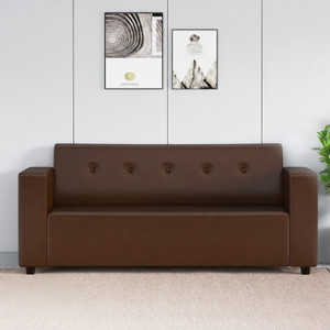 flipkart perfect homes milos leatherette 2 seater  sofa