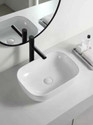 Flipkart Perfect Homes Premium Ceramic Wash basin Counter top basin 18x13x5 inch white Table Top Basin