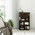 Flipkart Perfect Homes PureWood Sheesham Open Book Shelf