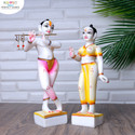 Flipkart Perfect Homes Radha Krishna Exquisite Marble Statues, Murtis, for Home Décor & pooja rooms Decorative Showpiece  -  30 cm