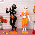 Flipkart Perfect Homes Radha Krishna Exquisite Marble Statues, Murtis, for Home Décor & pooja rooms Decorative Showpiece  -  43 cm