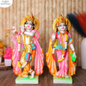 Flipkart Perfect Homes Radha Krishna Exquisite Marble Statues, Murtis, for Home Décor & pooja rooms Decorative Showpiece  -  37 cm