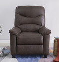 Flipkart Perfect Homes Rosita Leatherette Manual Recliner (Finish Color - BROWN, DIY(Do-It-Yourself))