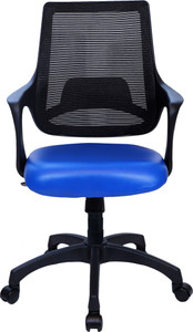 flipkart perfect homes sango leatherette office arm chair blue optional installation available