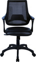 Flipkart Perfect Homes Sango Leatherette Office Arm Chair (Black, Optional Installation Available)