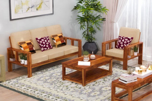 Flipkart Perfect Homes Solid Sheesham Wood Four