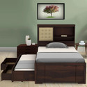 Flipkart Perfect Homes Solid Wood Single Drawer