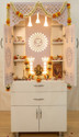 Flipkart Perfect Homes Studio Big Pooja Mandir for Home/ Pooja Mandir Engineered Wood Home Temple Engineered Wood Home Temple