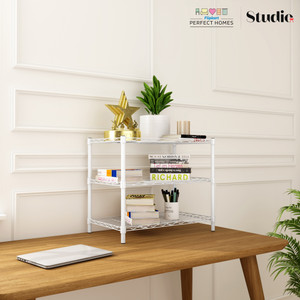 flipkart perfect homes studio book shelf metal open book shelf