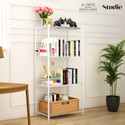 Flipkart Perfect Homes Studio Book shelf Metal Open Book Shelf