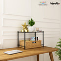 Flipkart Perfect Homes Studio Book shelf Metal Open Book Shelf